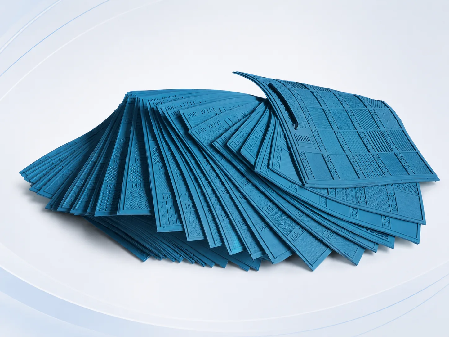 Detailed physical outsole texture reference panels